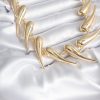 Bouquet Boutique VIP Seri Özel Tasarım Gold Renk Kadın Kolye