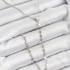 Bouquet Boutique Pirinç Zirkon Taşlı Yıldız Figürlü Y Model Gümüş Renk Kadın Kolye