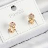Bouquet Bouqtique Pirinç Zirkon Taşlı Dondurma Model Gold Renk Çocuk Küpe BQT35BKP11201
