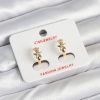 Bouquet Boutique Pirinç Gold Renk Yıldız  Küpe