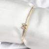 Bouquet Bouqtique Renkli Kelebek Figür Gold Renk Pirinç Kadın Bileklik BQT35BB8004