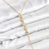 Bouquet Boutique 316L Çelik Zincir Gold Renk Yıldız Model Y Kolye