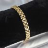 Bouquet Boutique 316L Çelik Gold Renk  mm Kalınlık Erkek Bileklik