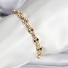 Bouquet Boutique 14K Gold Renk Kaplama Kahve Çekirdeği Model   Bileklik