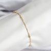 Bouquet Bouqtique 14K Gold Renk Kaplama Topçuklu Model CM Kadın Bileklik BQT35BB8138