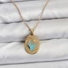 Bouquet Boutique 316L Çelik Zincir Gold Renk Kelebek Figür  Kolye