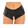 Bouquet Boutique Fantezi Siyah Özel Bölgeleri Açık Parlak Külot