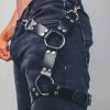 Bouquet Boutique  Bacağı Saran Seksi Deri Harness