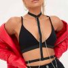 Bouquet Boutique  Boyundan Bağlı Zincir Detaylı Harness
