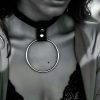 Bouquet Boutique  Büyük Halka Detaylı Şık Choker