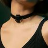 Bouquet Boutique .  Deri Choker, Deri Kolye Tasma