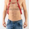Bouquet Boutique .  Deri Erkek Harness Pantolon Aksesuar, Göğüs Erkek Harness