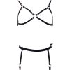 Bouquet Boutique  Deri Jartiyer Takım Harness