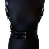 Bouquet Boutique .  Deri Korse Harness, Şık Elbise Kemeri