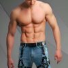 Erkek Deri Bacak Harness, Bacak Aksesuar, Kot Aksesuar, Partywear - APFTM201