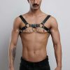 Erkek Göğüs Harness, Fantazi Giyim Deri Harness - APFTM7
