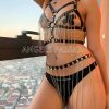 Bouquet Boutique  Fantazi Giyim Zincirli Etek ve Büstiyer Takım