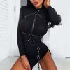 Bouquet Boutique  Fantazi Jartiyer Takım Deri Harness