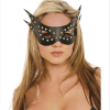Bouquet Boutique--- Deri Sivri Uçlu Metalli  Seksi  Parti Maskesi