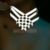 Bouquet Boutique .  Karanlıkta Parlayan Seksi Choker  Reflektörlü Chohker