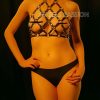 Bouquet Boutique  Kare Detaylı Göğüs Üzeri Siyah Deri Harness