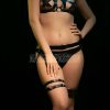 Bouquet Boutique .  Kişiye Özel Deri Seksi Jartiyer Takım