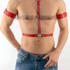 Bouquet Boutique .  Pazu Harness Detaylı Seksi Erkek Deri Harness Takım