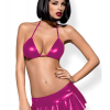 Bouquet Boutique--- Fantezi Pembe Mini Etekli Seksi SütyenTakım Seksi İç Giyim