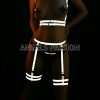 Bouquet Boutique .  Reflektörlü Jartiyer Harness Takım