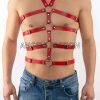 Bouquet Boutique .  Seksi Erkek Body Harness, Deri Erkek Body Harness