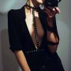 Bouquet Boutique.  Sıralı Perçinli Şık Harness