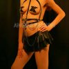 Bouquet Boutique  Siyah İç Çamaşır Modelleri Fantazi Deri Harness