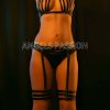 Bouquet Boutique .  Tarz ve Çekici Harness Jartiyer Büstiyer Takım