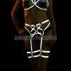 Bouquet Boutique .  Tik Tok Ürünleri - Işık ile Parlayan Tarz Harness Takım