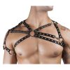 Bouquet Boutique  Zımba Detaylı Seksi Erkek Üst Harness