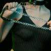 Bouquet Boutique .  Zincirli Tasma  Bdsm Deri Tasma