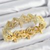 Bouquet Bouqtique Pirinç Deniz Yıldızı Model Gold Renk Lastikli Kadın Bileklik BQT35BB7650