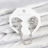 Bouquet Bouqtique Pirinç Gümüş Renk Sarmal Model Zincir Bağlantılı Ear Cuff Küpe Seti BQT35BKP11537