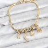 Bouquet Bouqtique Pirinç Gold Renk Ay Charm Model Charmlı Kadın Bileklik BQT35BB8175
