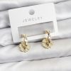 Bouquet Bouqtique Pirinç Gold Renk Kadın Göçmen Küpe BQT35BKP11597
