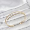 Bouquet Bouqtique Dorika Model Pirinç Gold Renk Kadın Bileklik BQT35BB8249
