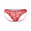 Bouquet Bouqtique Seksi Dantelli Arkası Açık Seksi Kırmızı Erkek Külot BQT354627