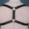 Bouquet Boutique Erkak Deri Göğüs Harness
