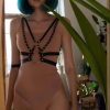 Göğüs Üzeri Şık Deri Harness - APFT884