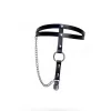 Siyah Jartiyer Harness Halka Detaylı Çift Bantlı - APFT940
