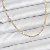 Bouquet Bouqtique CM 14K Gold Renk Lazer İnce Zincirli Kadın Kolye BQT35BKO10926