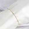 Bouquet Bouqtique CM 14K Gold Renk Barlı Yılan Zincir Model Kadın Bileklik BQT35BB8277