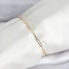 Bouquet Bouqtique CM 14K Gold Renk Ataç Zincir Model Kadın Bileklik BQT35BB8283