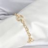 Bouquet Bouqtique CM 14K Gold Renk Lazerli Halka Model Kadın Bileklik BQT35BB8300