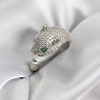 Bouquet Bouqtique Jaguar Model Gümüş Renk Zirkon Taşlı Kadın Yüzük BQT35BYK3933